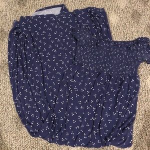 Maternity maxi dress